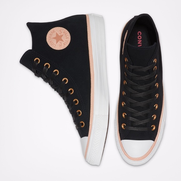 vachetta leather trim converse